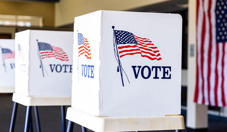 US Voting Booths